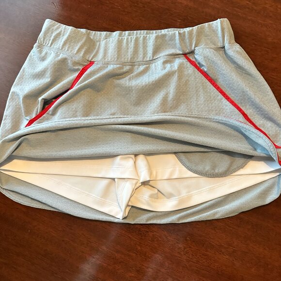 Bette & Court Blue-Grey Tennis Skort Size S - Performance & Style! - Picture 3 of 4